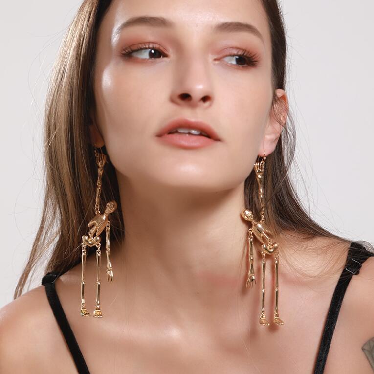Skeleton Earrings