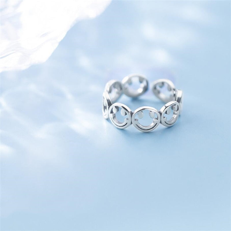 Y2K Smilie Ring