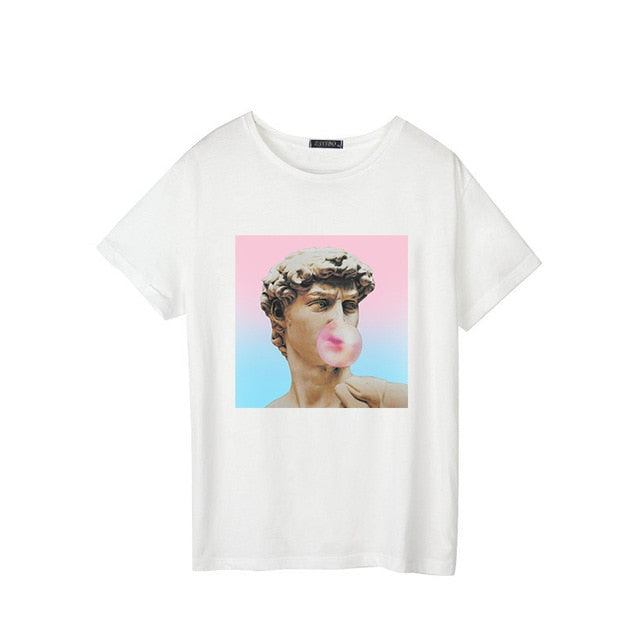 Michelangelo Blows Tee