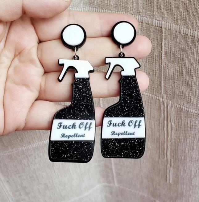 F OFF Earrings