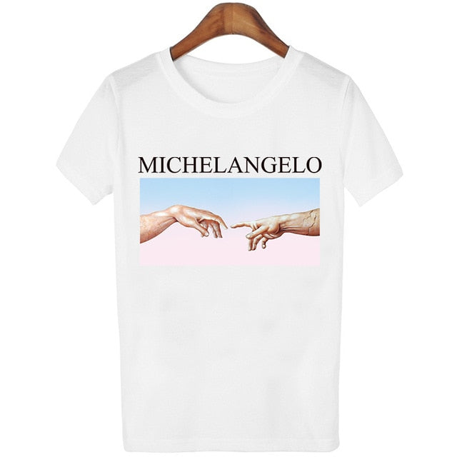 Michelangelo Blows Tee