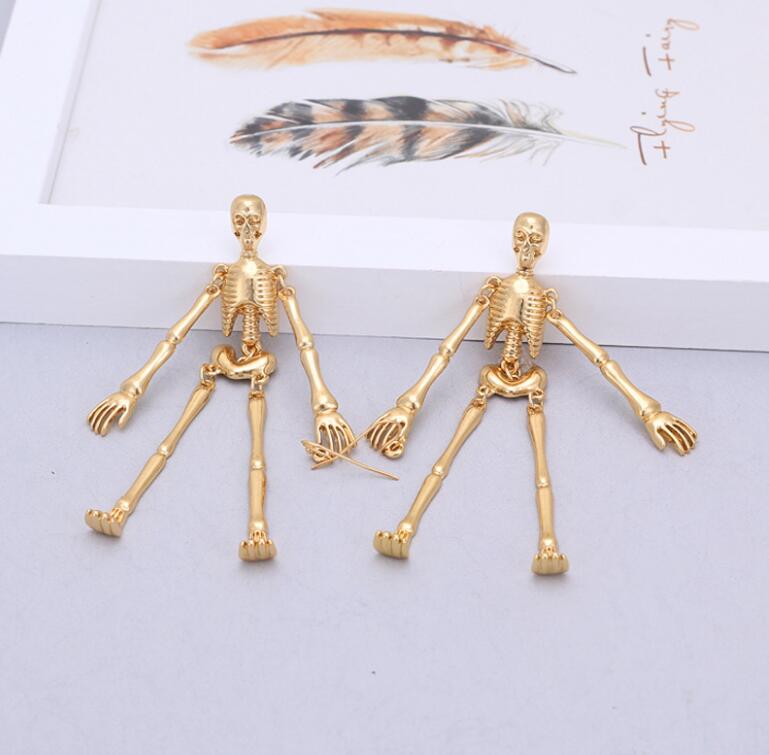 Skeleton Earrings