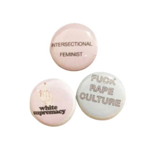 Girls Who Give a Shit Pin Set