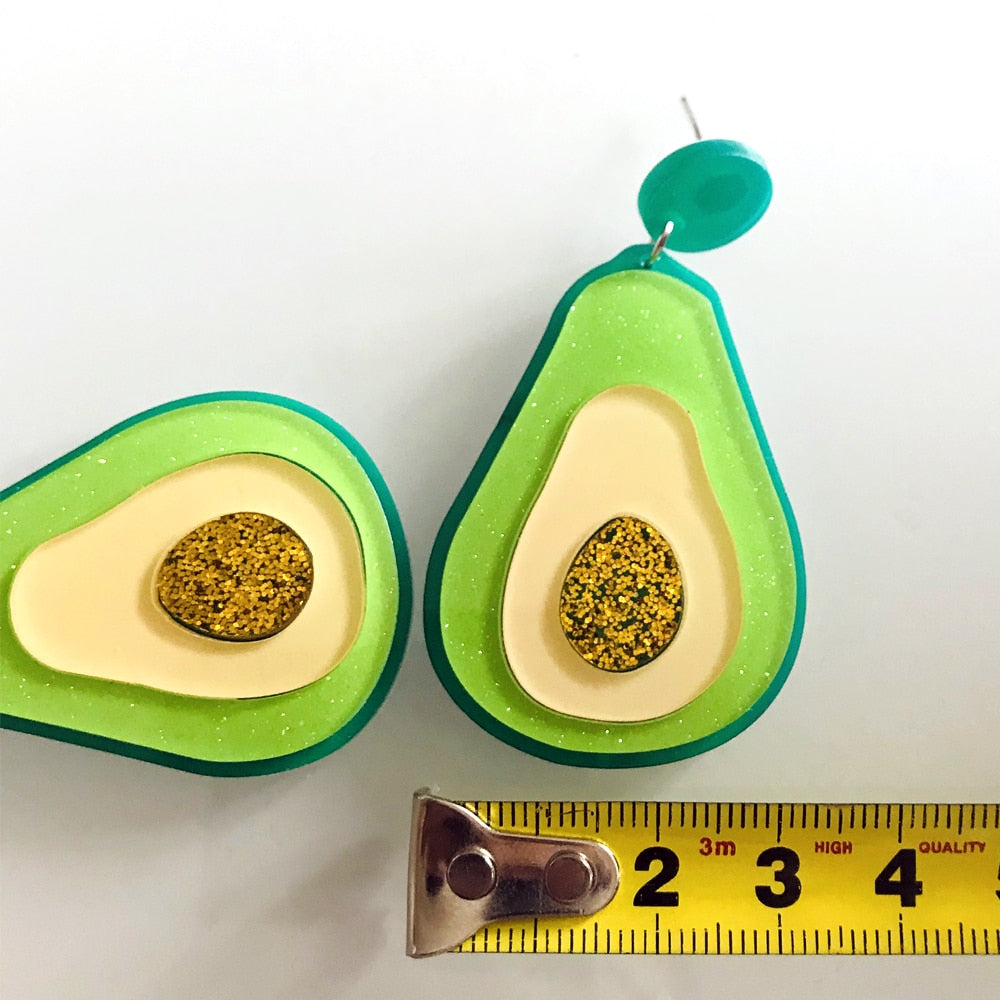 Avocado Drop Earrings