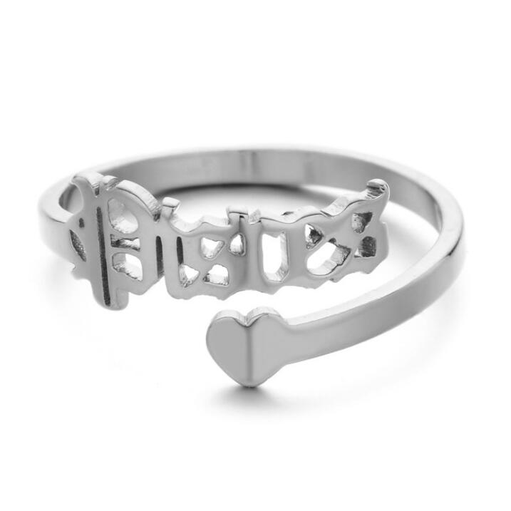 Whats Your Sign Adjustable Open Ring