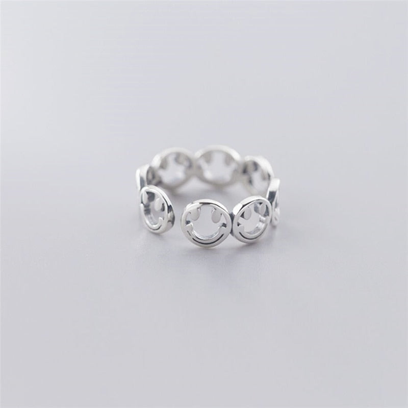 Y2K Smilie Ring
