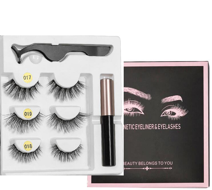 Magnetic Eyelashes & Eyeliner Kit