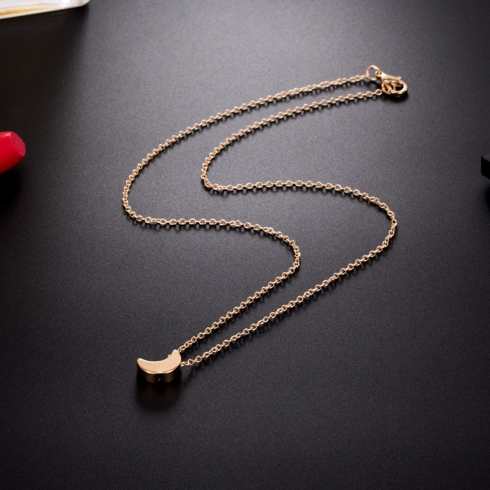 Cute Small Moon Necklace