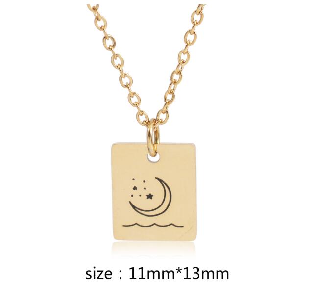 Sun and Moon Necklaces