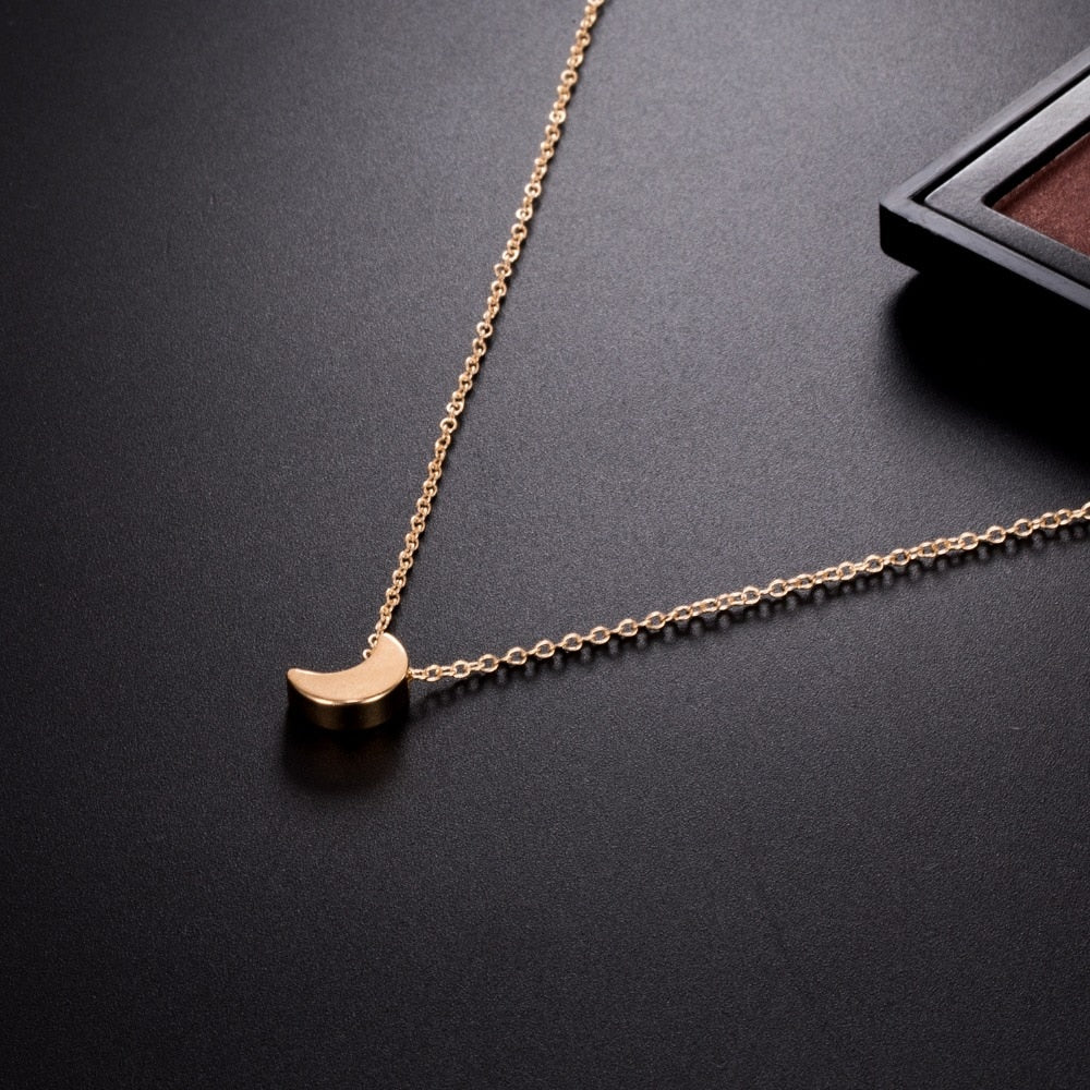 Cute Small Moon Necklace