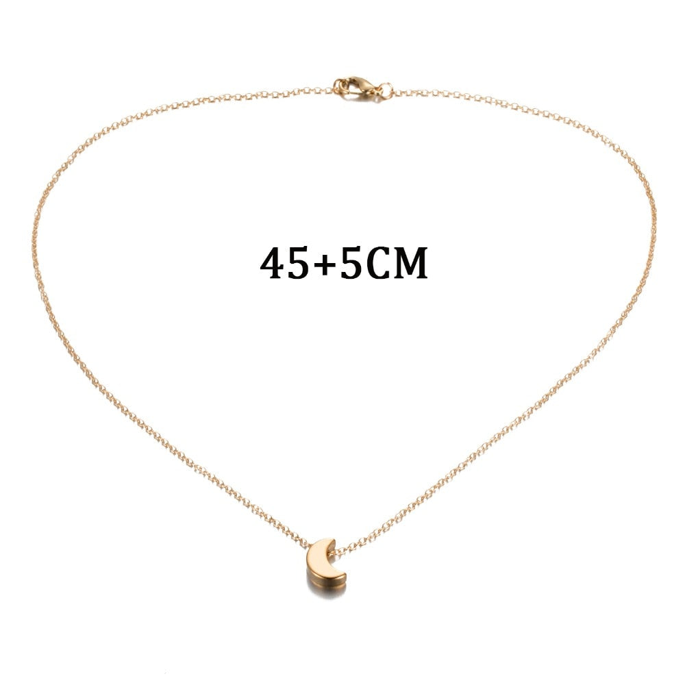 Cute Small Moon Necklace