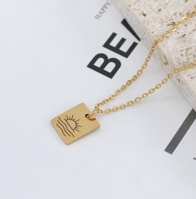 Sun and Moon Necklaces