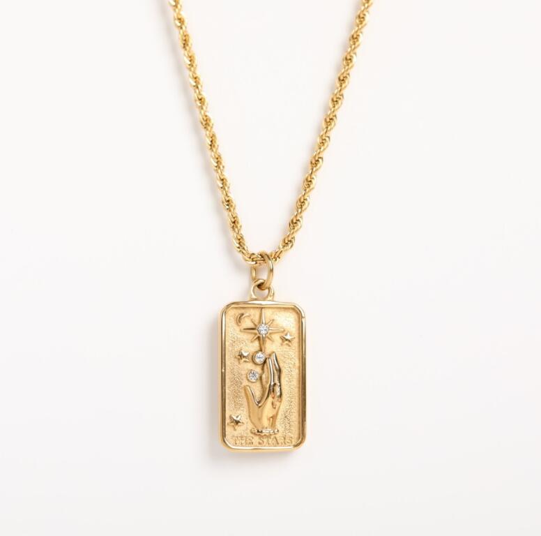Tarot Card Necklace