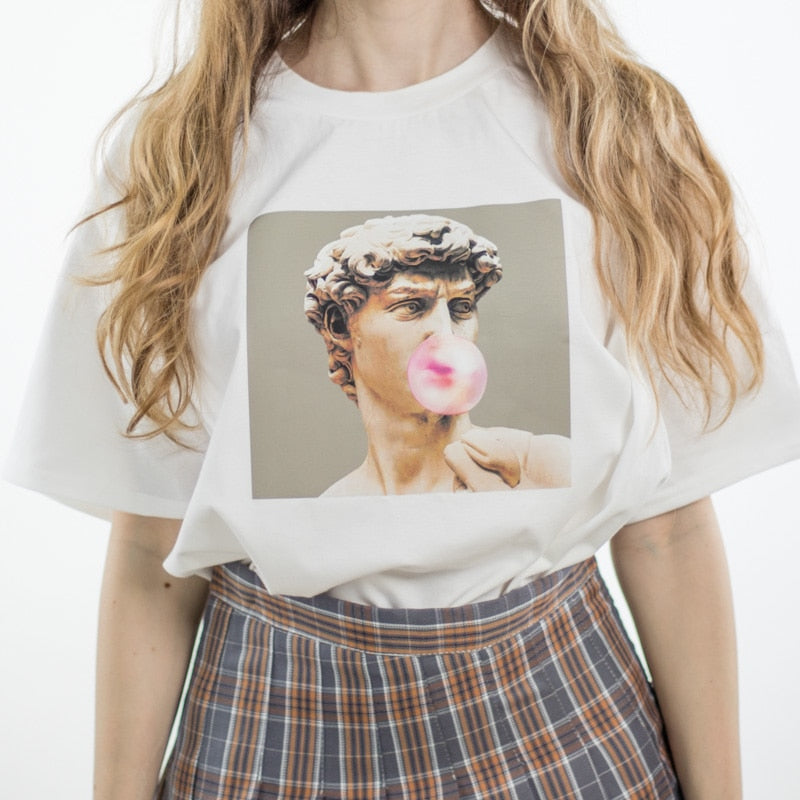 Michelangelo Blows Tee