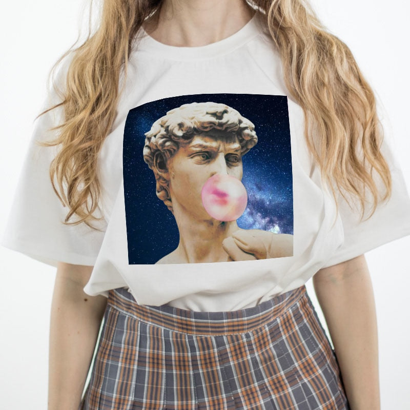 Michelangelo Blows Tee