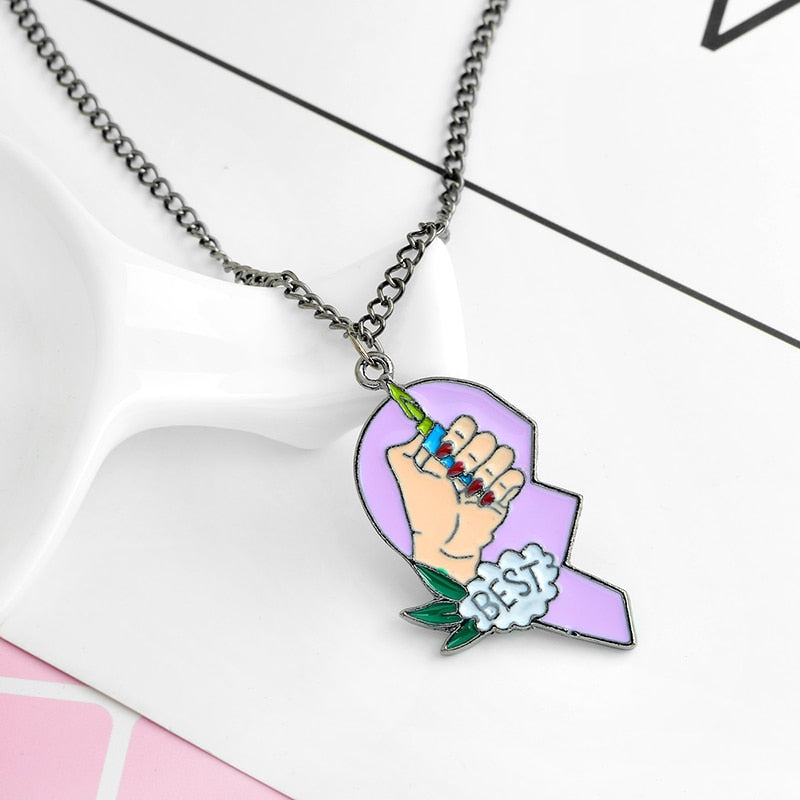 BEST BUDS necklace