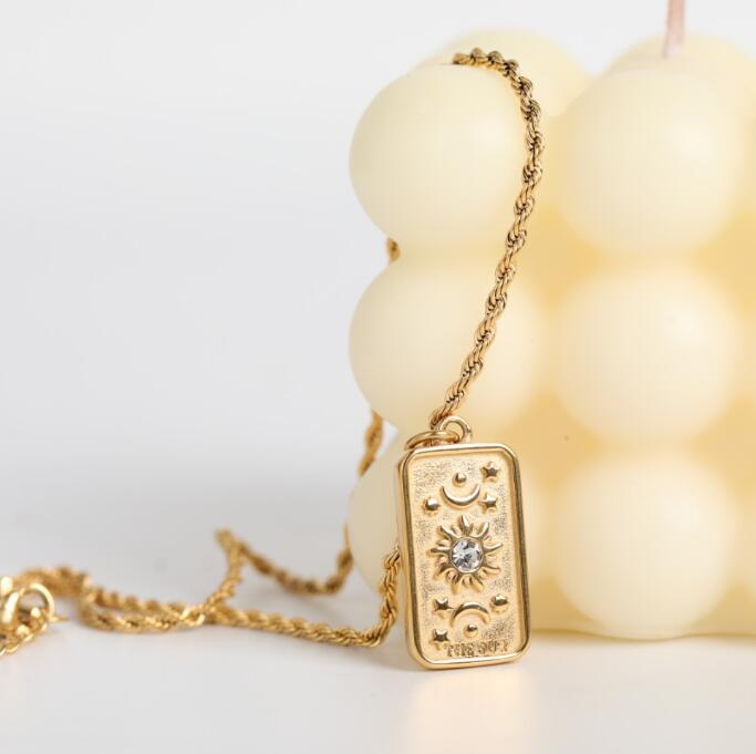 Tarot Card Necklace