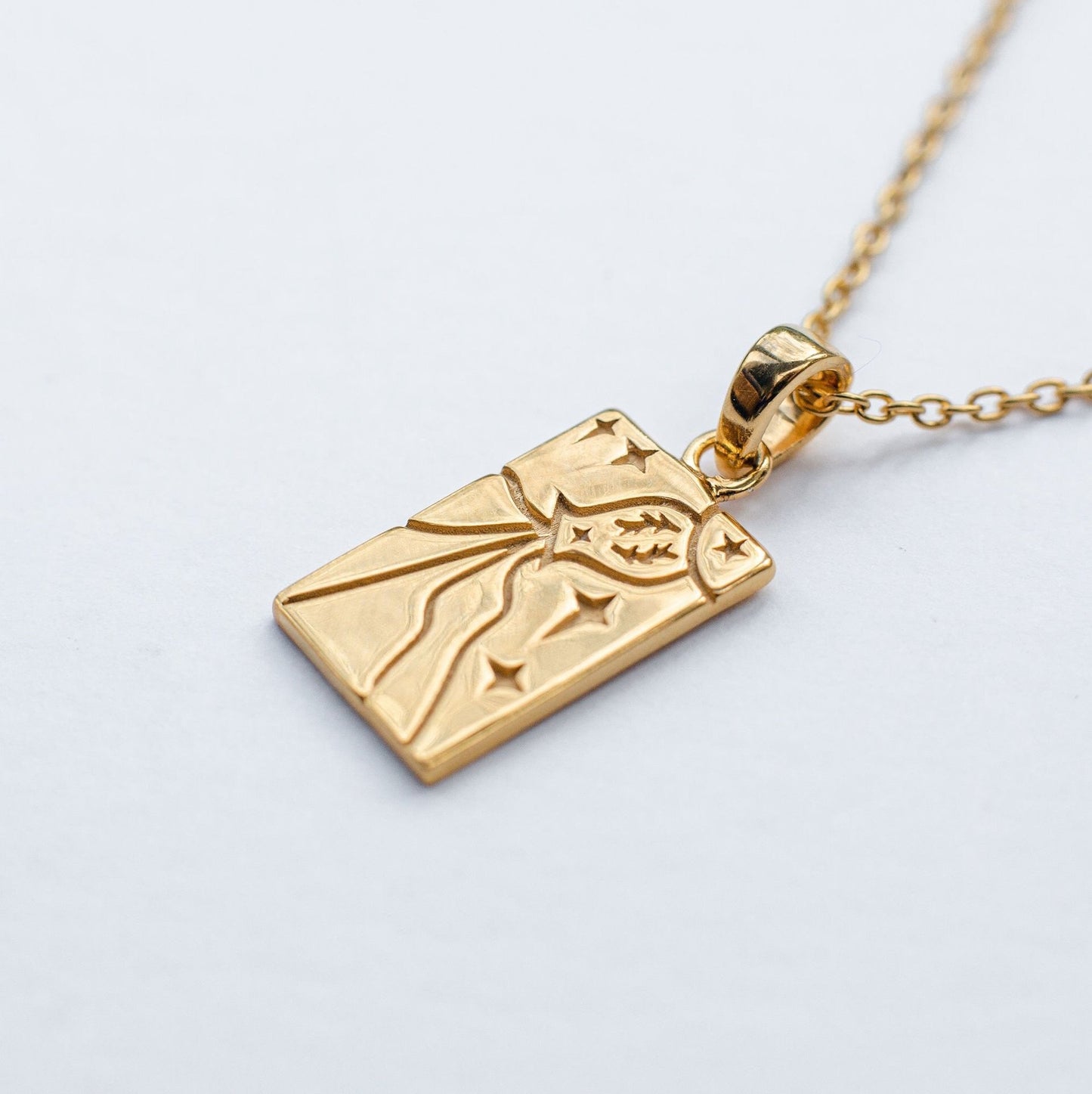 Minimal Tarot Card Necklaces