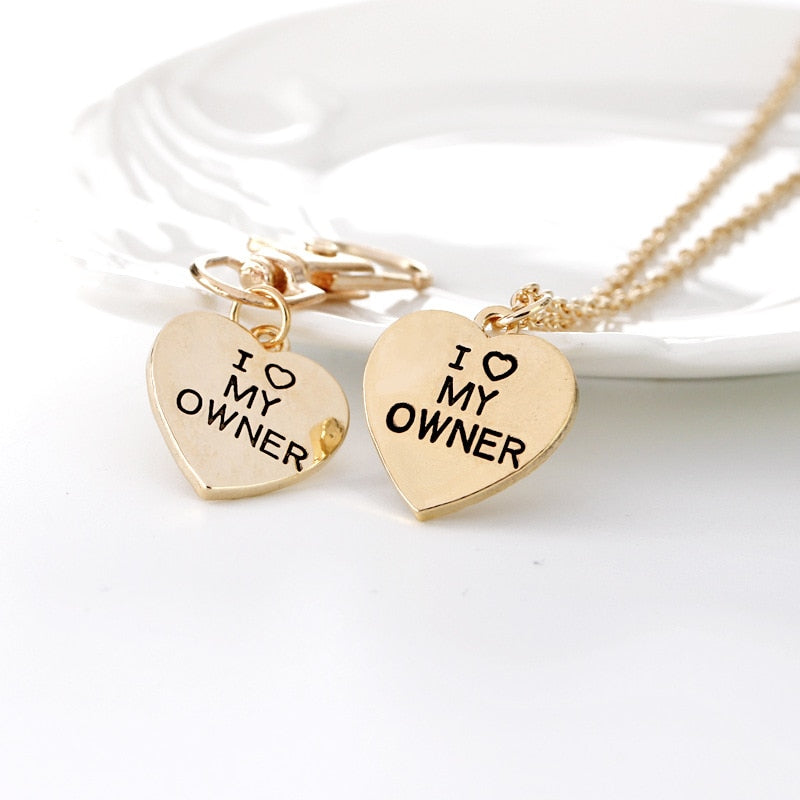 My Dog Saved Me Necklace & Keychain Set