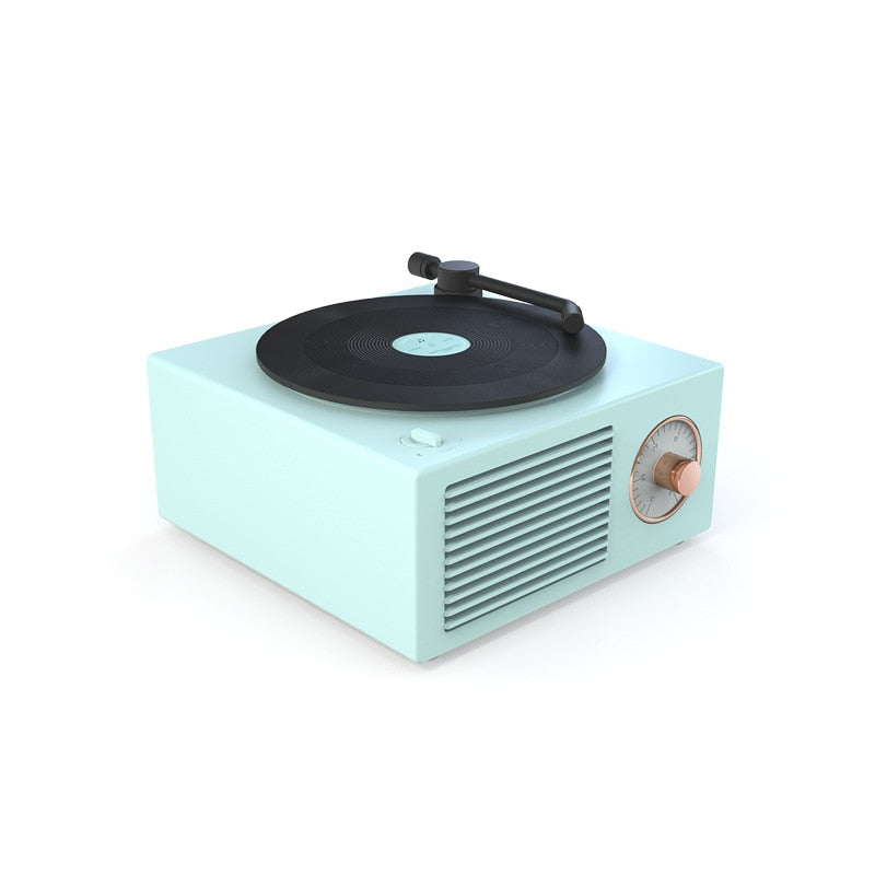 Retro Vinyl Record Bluetooth Speaker