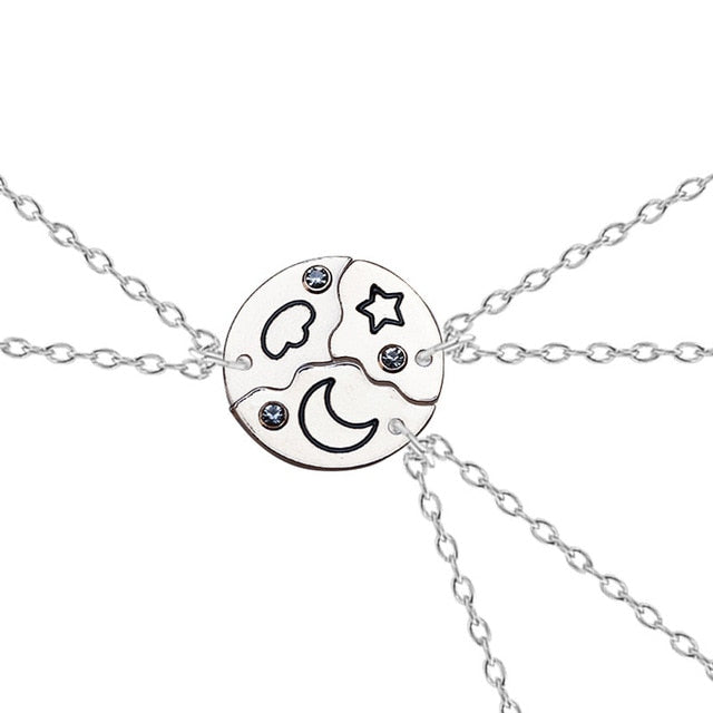 2 Piece Best Friend Necklaces