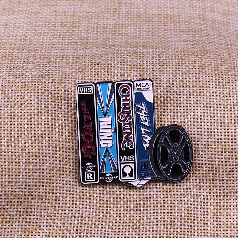 John Carpenter VHS Enamel Pin