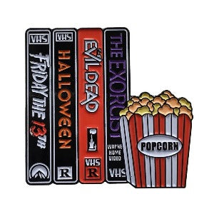 VHS & Chill Enamel Pin