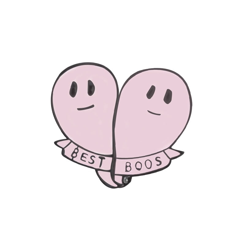 Set of 2 Bestie Enamel Pins