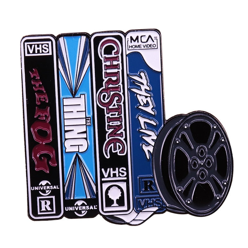 John Carpenter VHS Enamel Pin