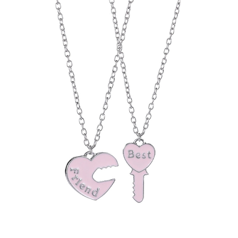 2 Piece Best Friend Necklaces