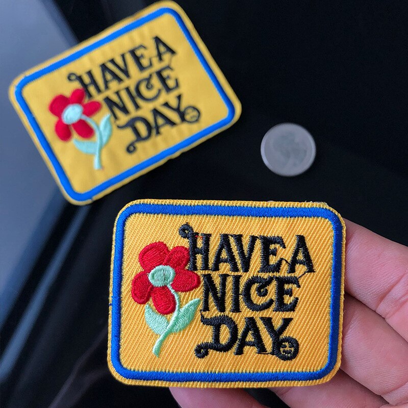 Have A Nice Day Vintage Patch