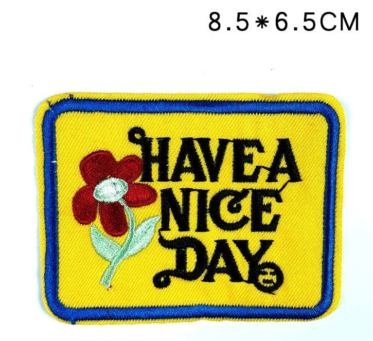 Have A Nice Day Vintage Patch