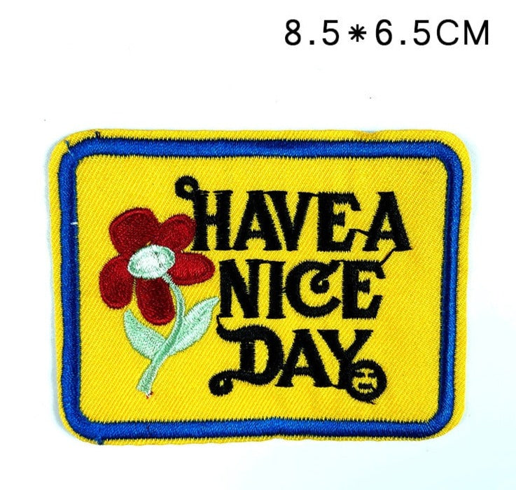 Have A Nice Day Vintage Patch