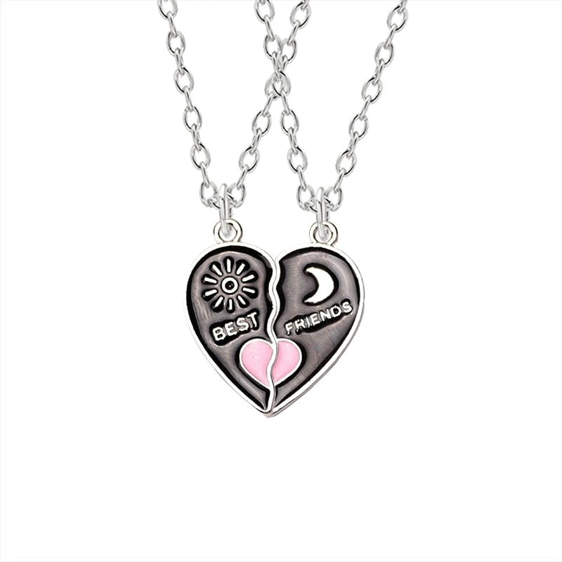 2 Piece Best Friend Necklaces