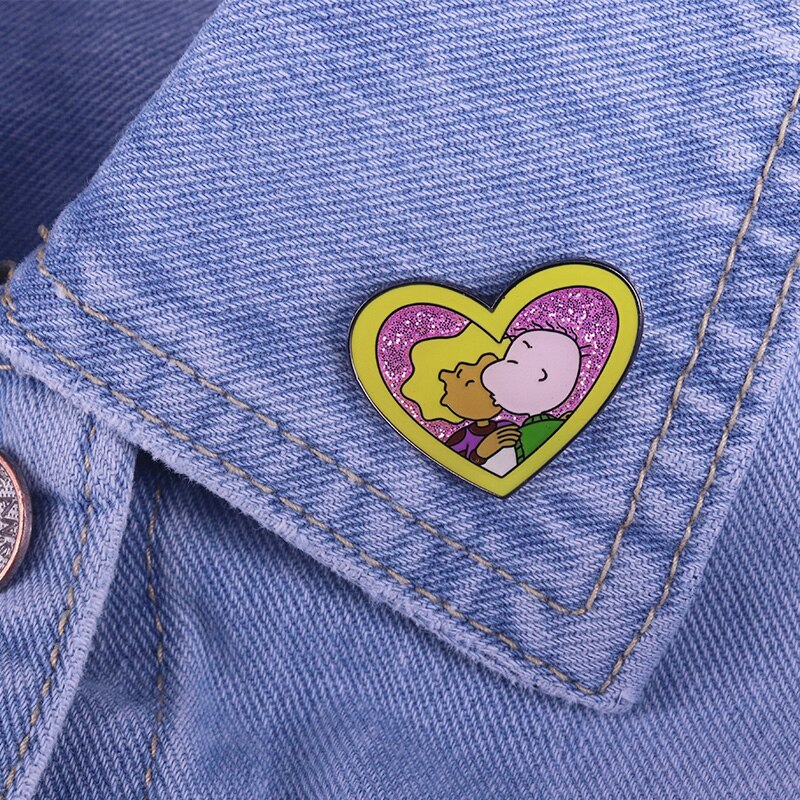Patti and Doug Enamel Pin