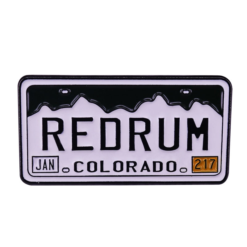 The Shining Redrum Pin