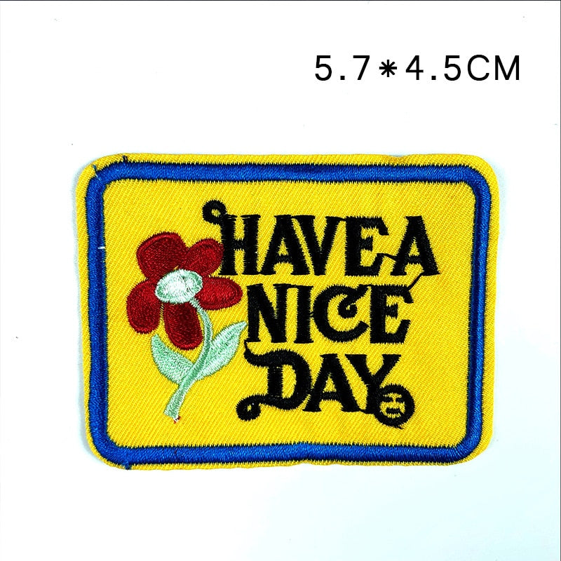Have A Nice Day Vintage Patch