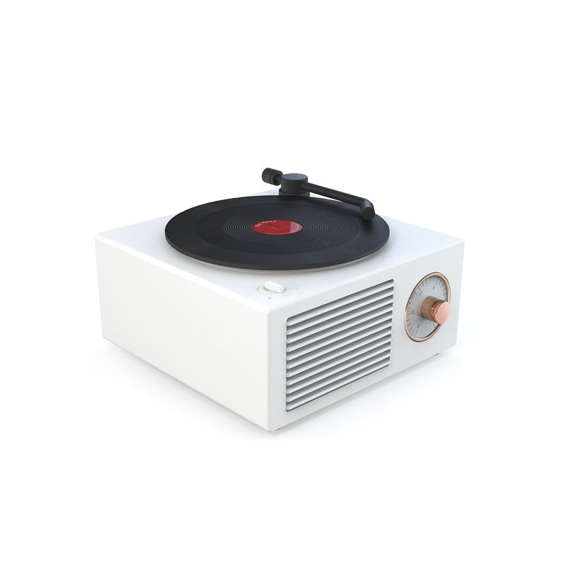 Retro Vinyl Record Bluetooth Speaker