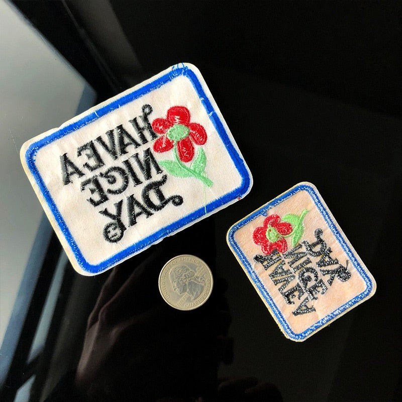 Have A Nice Day Vintage Patch