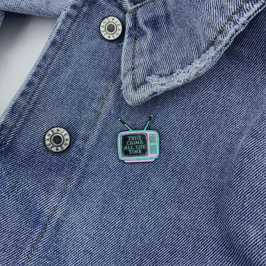 True Crime all the time Enamel Pin