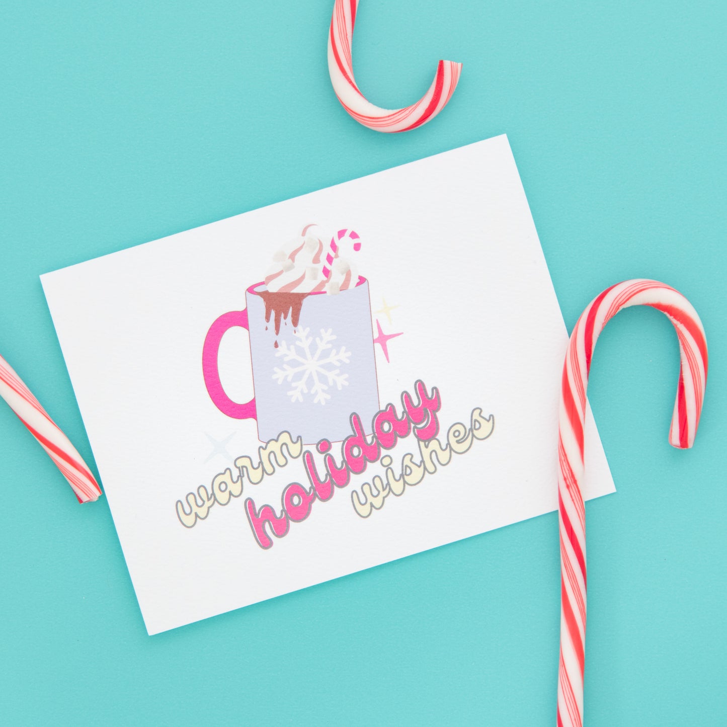 Warm Holiday Wishes Card