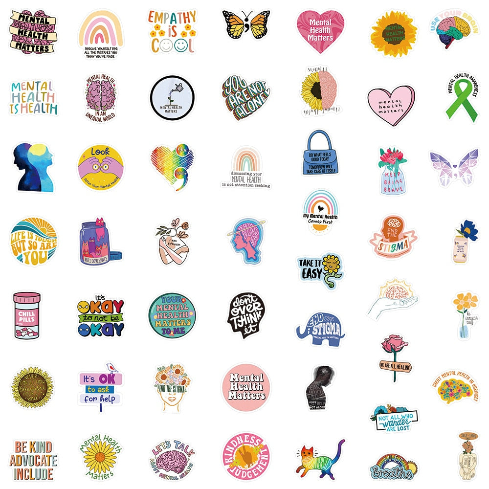 Mental Health Sticker