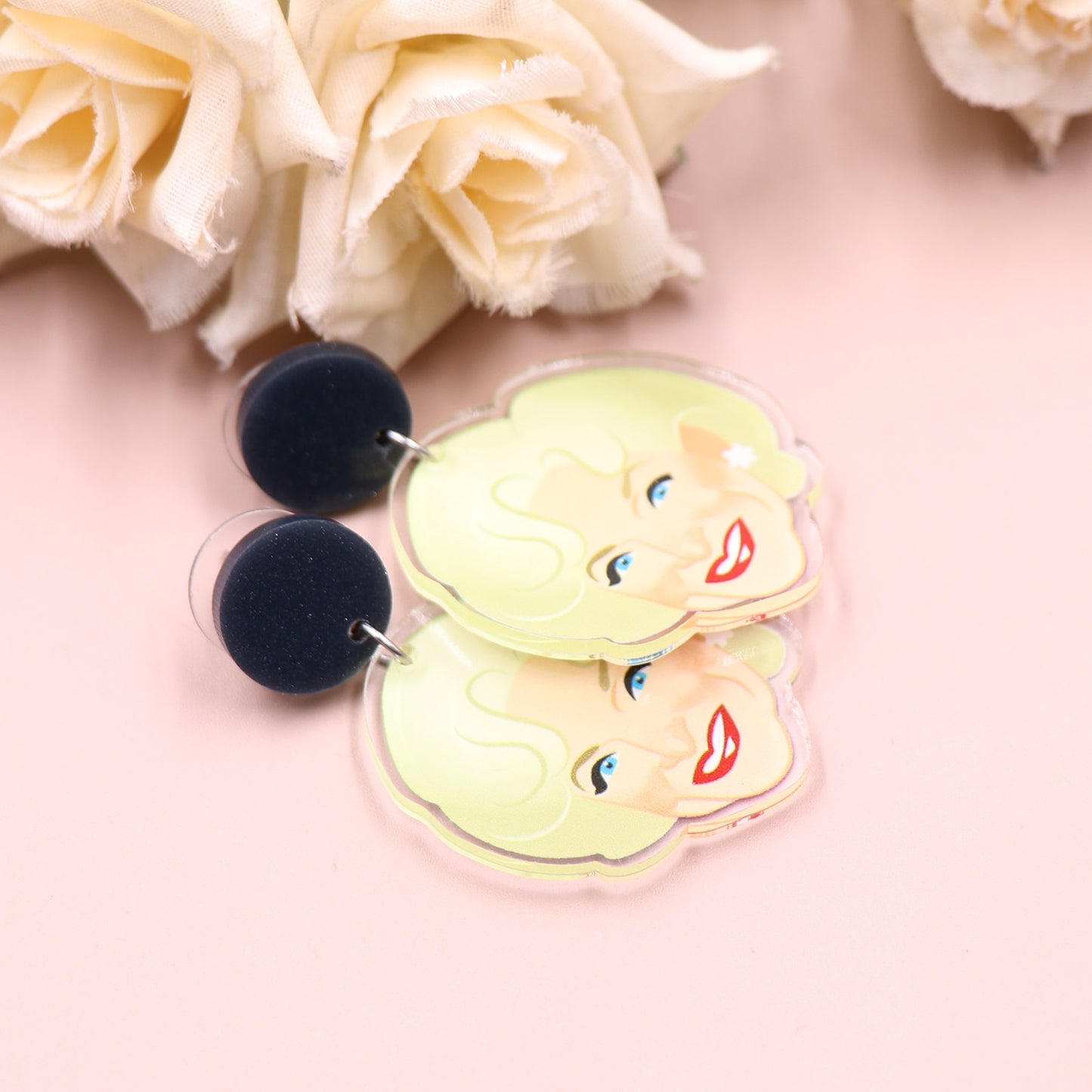 Golden Girls Acrylic Earrings