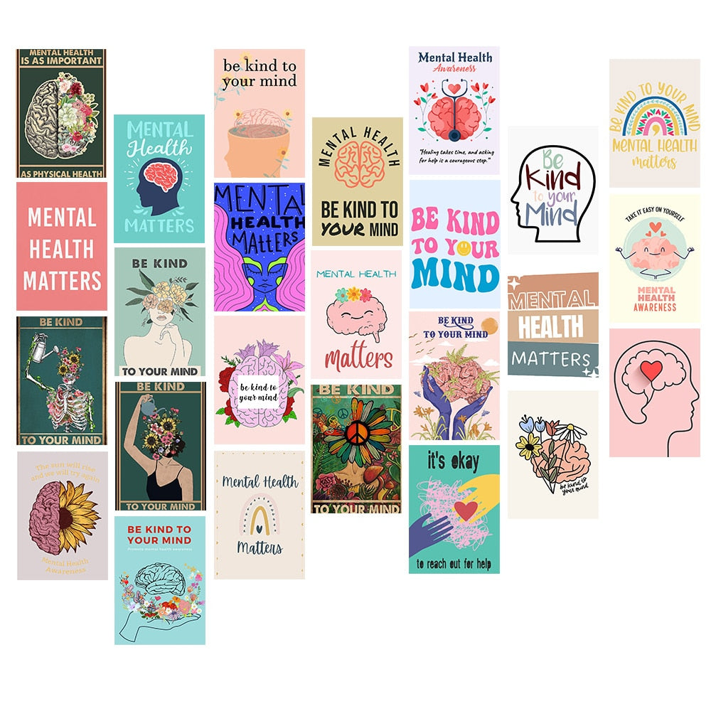 Mental Health Awareness Stickers