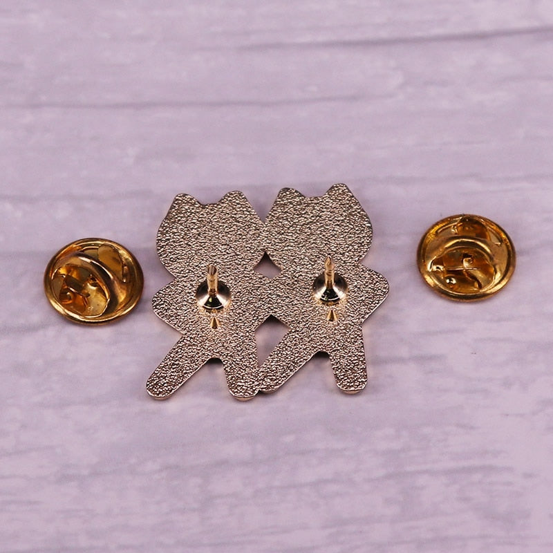 Dancing Cats Pin