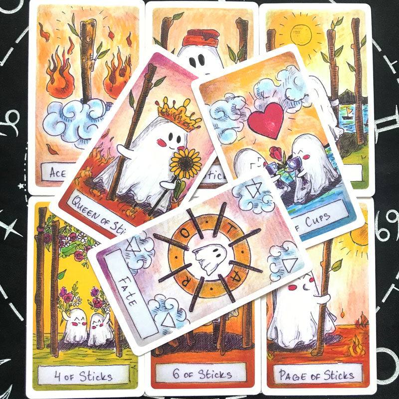 Cute Ghost Tarot Deck