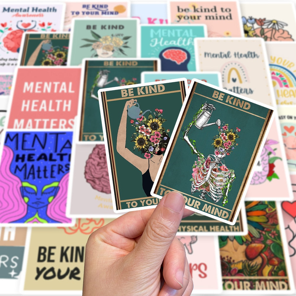 Mental Health Awareness Stickers