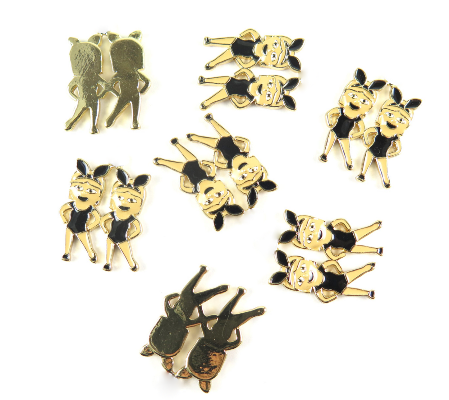 Twin Bestie Enamel Pin