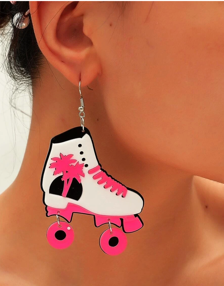 Roller Skating Earrings