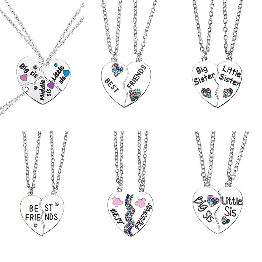 2 Piece Best Friend Necklaces